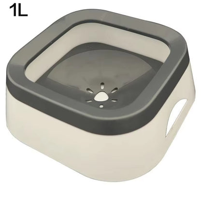 Pet Drinking Water Bowl with Floating Design - Non-Wetting, Non-Skid, Large Capacity