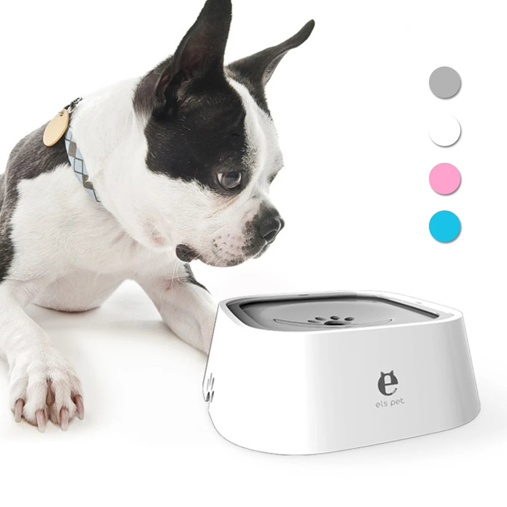 Pet Drinking Water Bowl with Floating Design - Non-Wetting, Non-Skid, Large Capacity