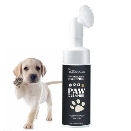 Pet Paw Cleaner - Waterless, Shampoo for Dogs and Cats